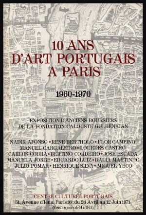 10 Ans d'art portugais a Paris (1960-1970)