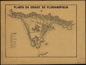 Planta da cidade de Florianopolis