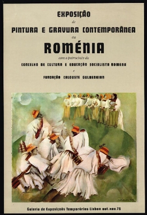 Exposição de pintura e gravura contemporânea da Roménia