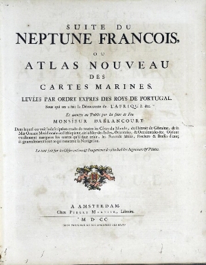 Suite du Neptune françois, ou atlas nouveau des cartes marines