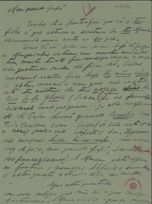 [Carta, 1905 jun. 25, Lisboa a Carlos de Sá Carneiro]