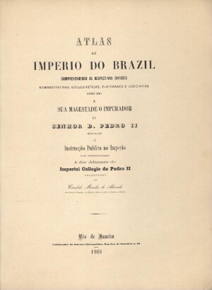 Atlas do império do Brazil