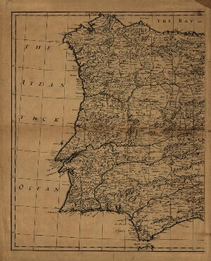 A new and exact map of Spain & Portugal