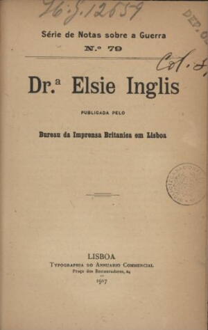 Dr.ª Elsie Inglis