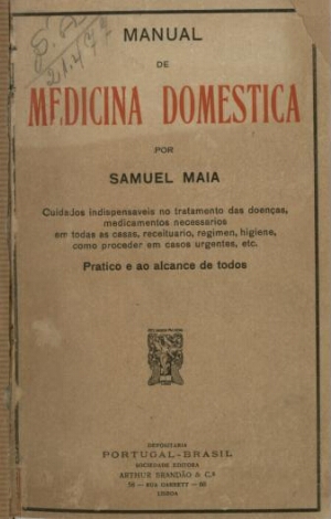 Manual de medicina doméstica