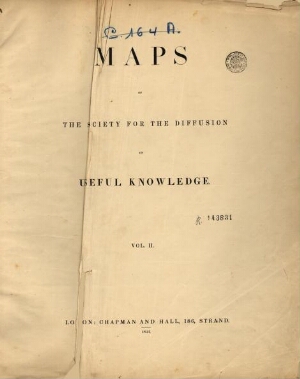 Maps of the Society for the Diffusion of Useful Kknowledge