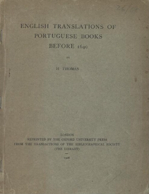 English translations of Portuguese books before 1640