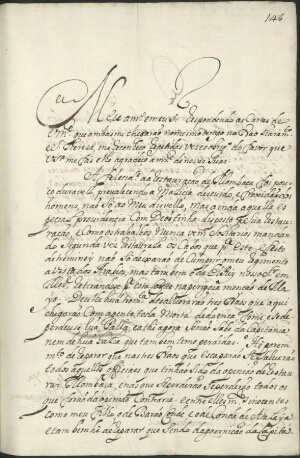 [Carta de D. João Saldanha da Gama a D. Manuel Caetano de Sousa, sobre a guerra dos "marathas" e o n...