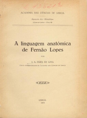 A linguagem anatómica de Fernão Lopes