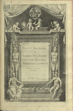 Hortus Palatinus a Friderico Rege Boemiae Electore Palatino Heidelbergae Exstructus