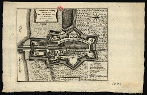 Nieuwe Grond-tekening van het Fort Hellevoetsluis