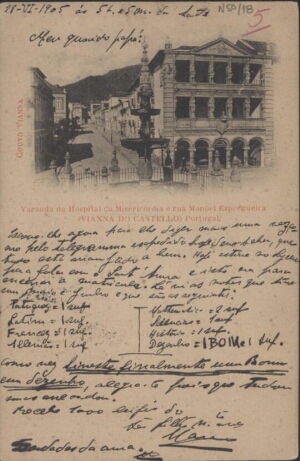 [Bilhete-postal, 1905 jun. 28, Lisboa a Carlos de Sá Carneiro, Paris]