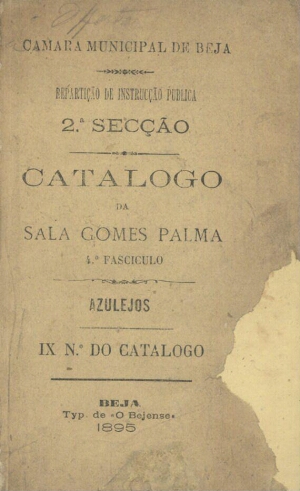 Catálogo da Sala Gomes Palma