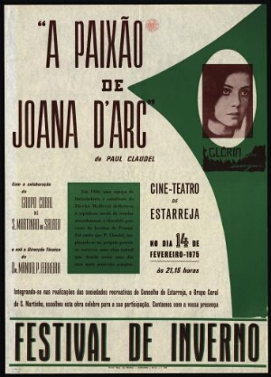 "A paixão de Joana dªArc", de Paul Claudel