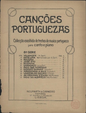 Canções Portuguezas