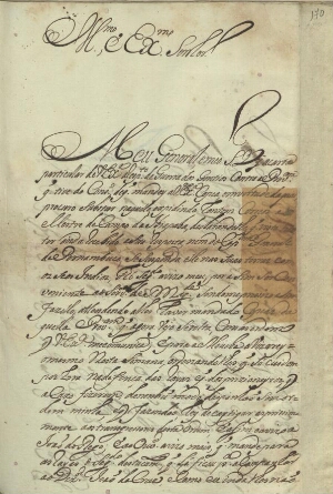 [Carta de Gonçalo Pereira Lobato e Sousa, Governador da Capitania do Maranhão, dirigida a Francisco ...