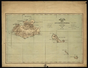Carta das ilhas de S. Vicente e Stª Luzia e dos ilhéus Branco e Razo