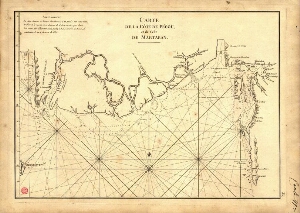 Carte de la côte de Pégou, et de celle de Martaban