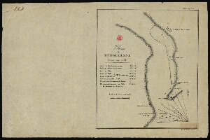 Plano de Quelimane tirado em 1827