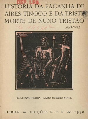 História da façanha de Aires Tinoco e da triste morte de Nuno Tristão