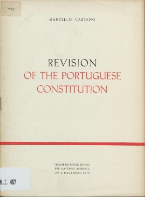 Revision of the Portuguese Constitution