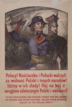 Poles! Kosciuszko and Pulaski fought for the liberty of Poland and other nations = Polacy! Kosciusck...