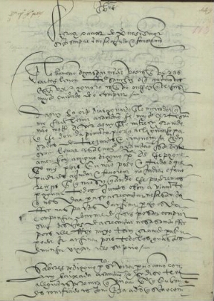 [Carta de S. Francisco Xavier, de Sanchoão, dirigida ao Padre Francisco Peres, em Malaca, regulando ...
