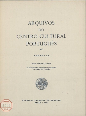 O bilinguismo castelhano-português na época de Camões