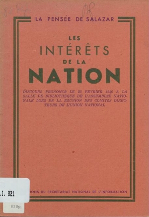 Les intérêts de la Nation