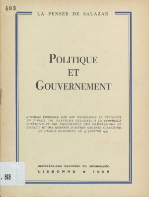 Politique et gouvernement