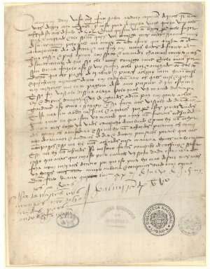 [Carta de Vasco da Gama para os capitães da armada das Índias, com instruções]