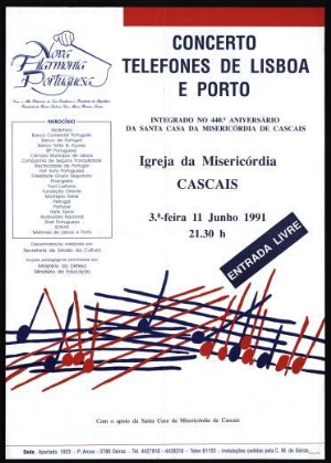 Concerto Telefones de Lisboa e Porto - Cascais