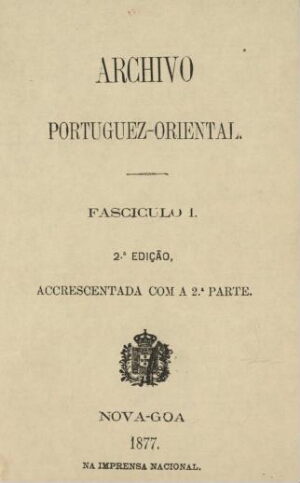 Archivo portuguez-oriental