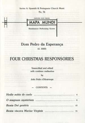 Four Christmas Responsories