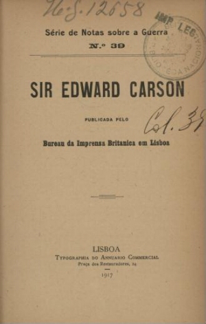 Sir Edward Carson