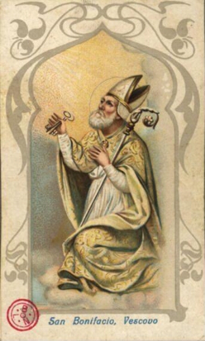 San Bonifacio, Vescovo