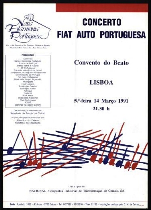 Concerto Fiat Auto Portuguesa - Lisboa
