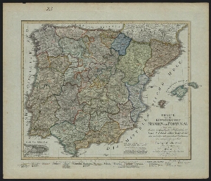 Charte von den Königreichen Spanien und Portugal