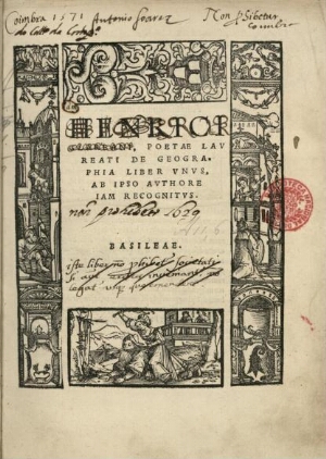Henrici Glareani... De Geographia liber vnus, ab ipso authore iam recognitus