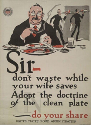 Sir - don't waste while your wife saves