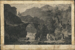 A view of the Bridge of Miserere, about three leagues from Salamonde...
