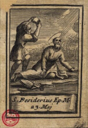 S. Desiderius Ep. M. 23. Maj.