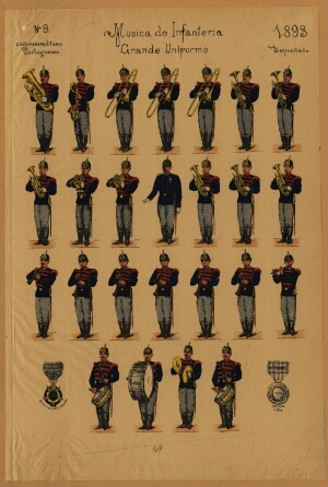 Musica de Infanteria - grande uniforme