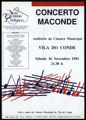 Concerto Maconde - Vila do Conde