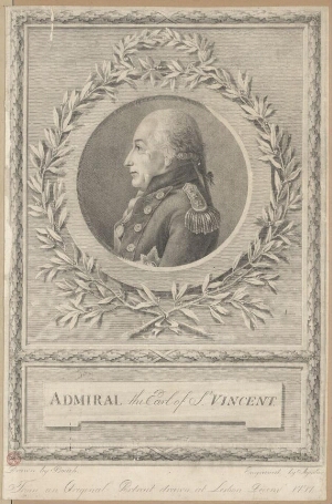 Admiral the Earl of St. Vincent
