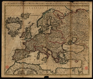 L'Europe divisée en ses principaux estats, subdivisés en leur provinces = Nova Europae descriptio, i...
