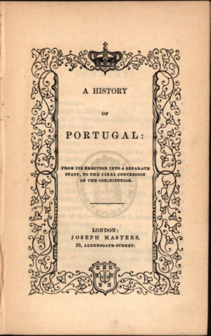 A history of Portugal