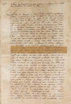 Cartas e papéis oficiais dirigidos a Francisco Xavier de Mendonça, Governador do Maranhão e Grão Par...