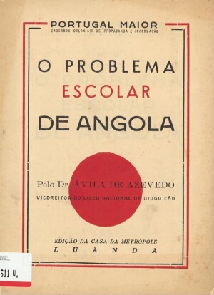 O problema escolar de Angola