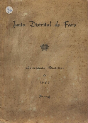 Boletim da Junta Distrital de Faro